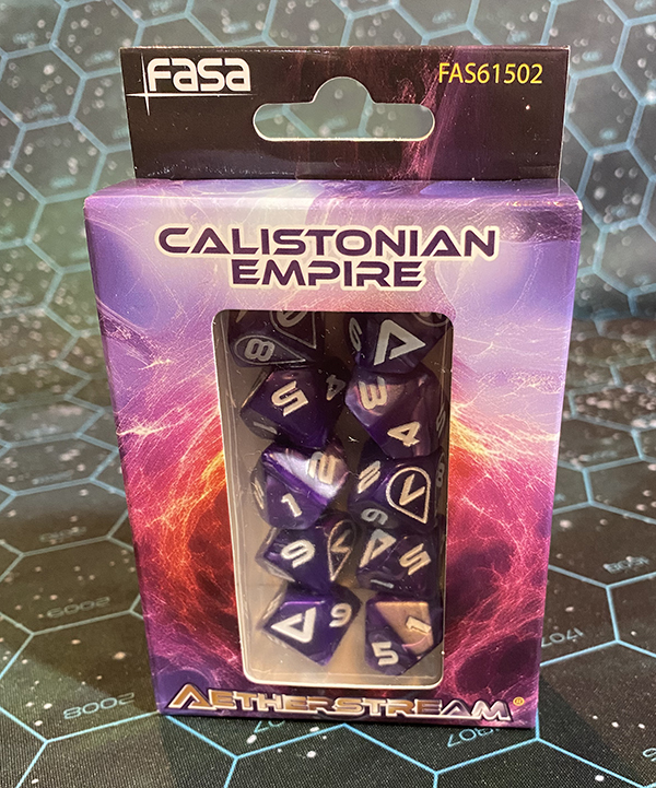 Callistonian Empire Dice Set - Click Image to Close